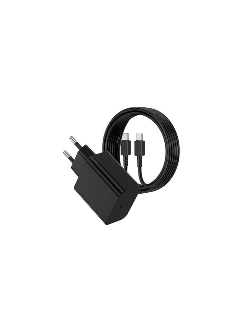 شاحن فائق السرعة USB-C بقدرة 45 وات مع كابل C إلى C | جودة أصلية مع ضمان معتمد من الوكيل المحلي - Image 2